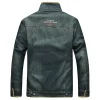 Men's Thick Fleece Denim Jacket - Image 4